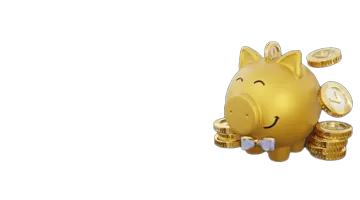 Акция кэшбэка в Казино Vavada с изображением золотой копилки и монет, символизирующих возврат средств для постоянных игроков.